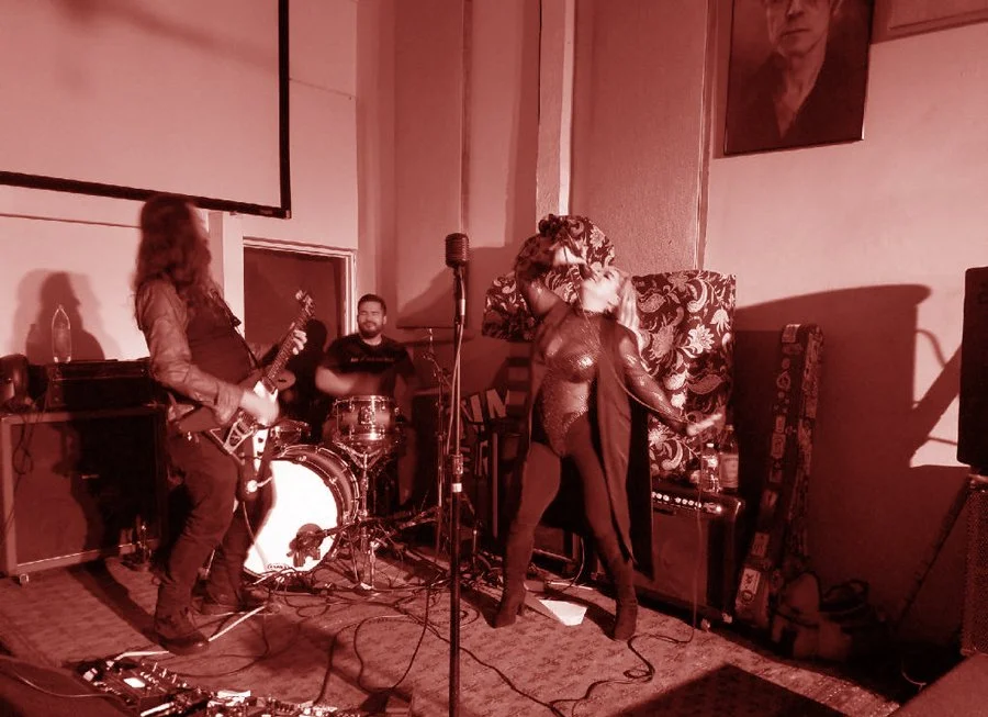 The Stolen Moans performing live at Timewarp in Los Angeles