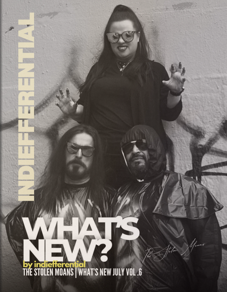 The Stolen Moans on the cover of Indiefferential's July What's New Cover
