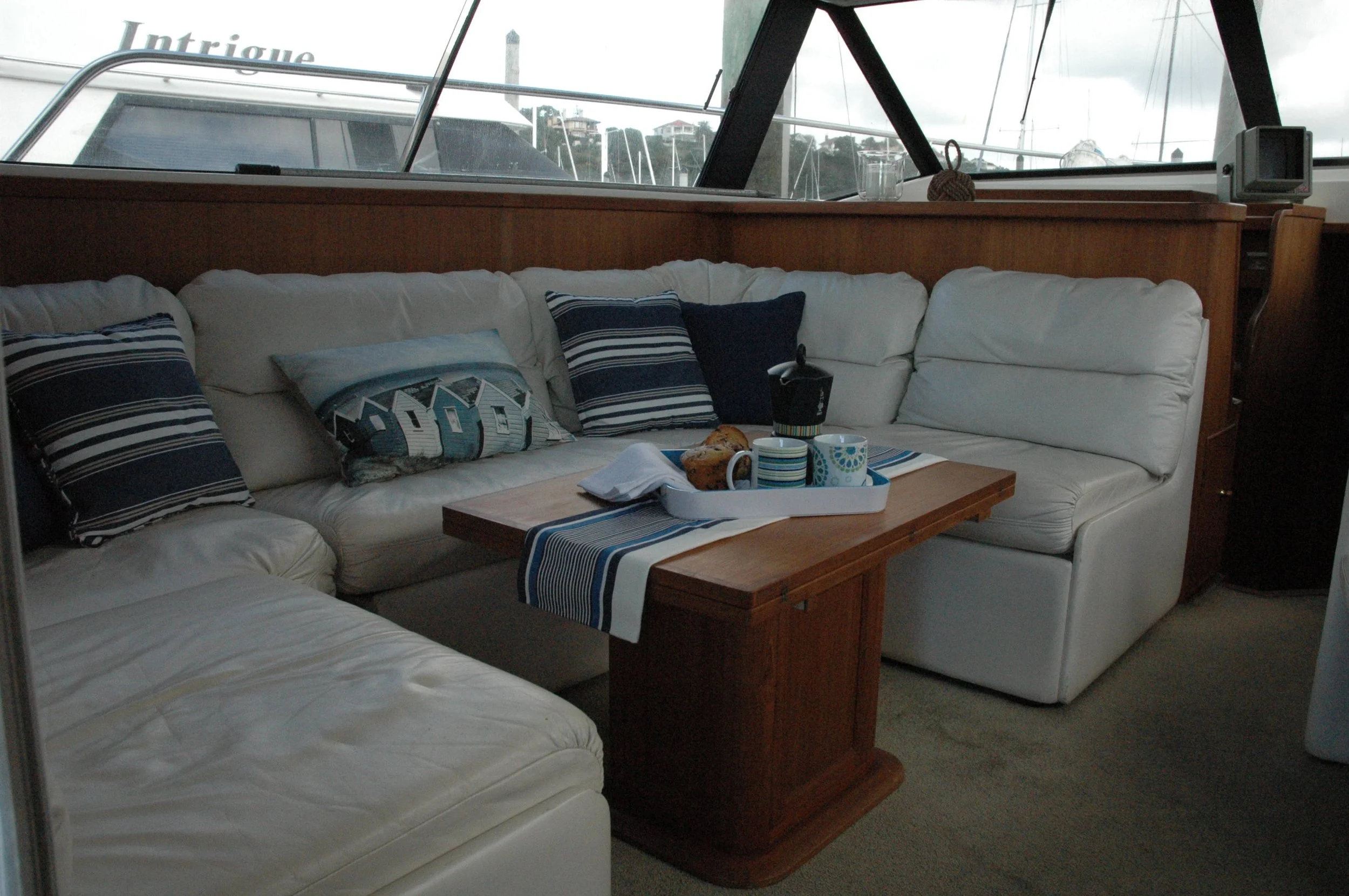 Staging a Boat for Client