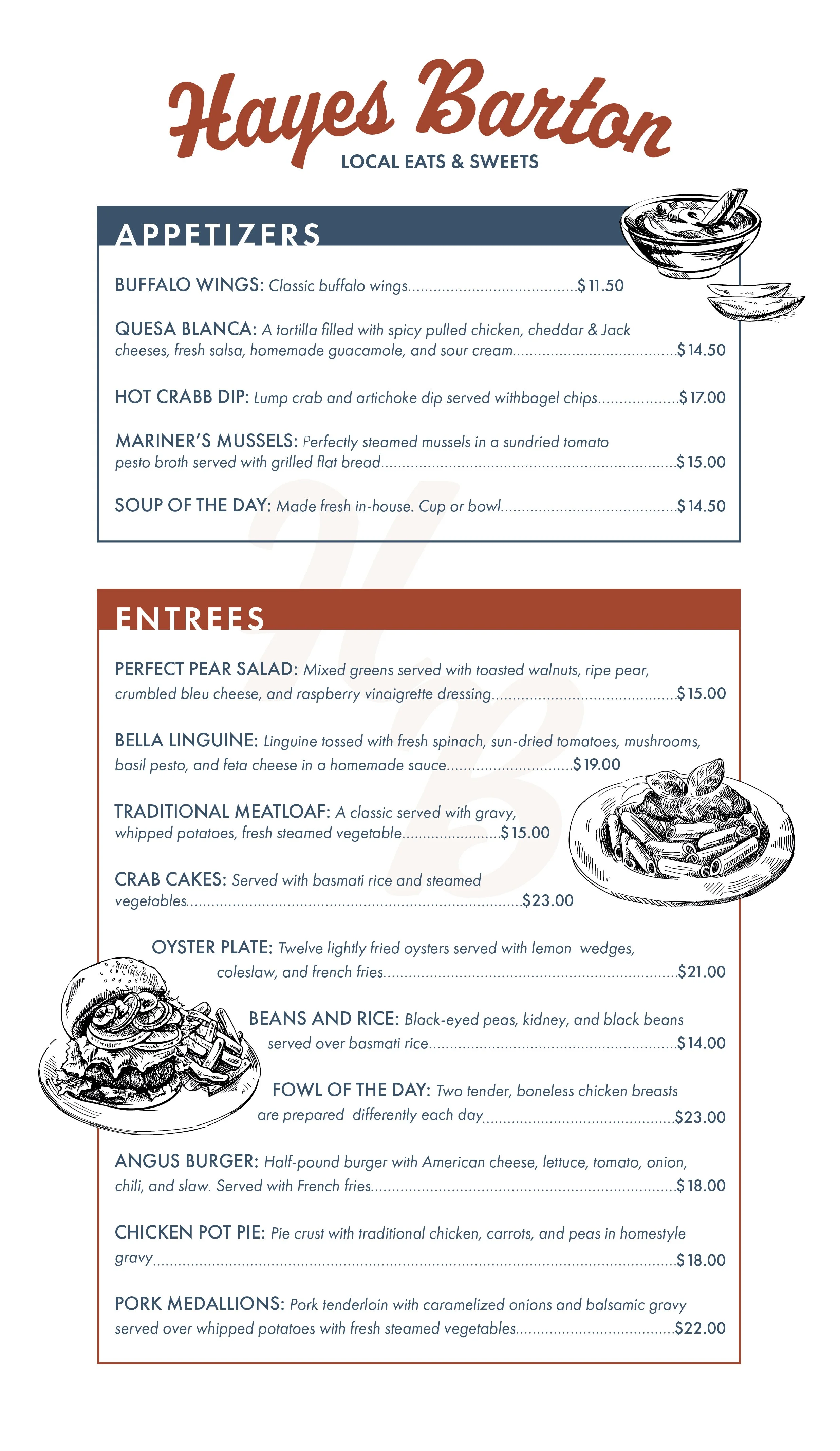 Menu Design