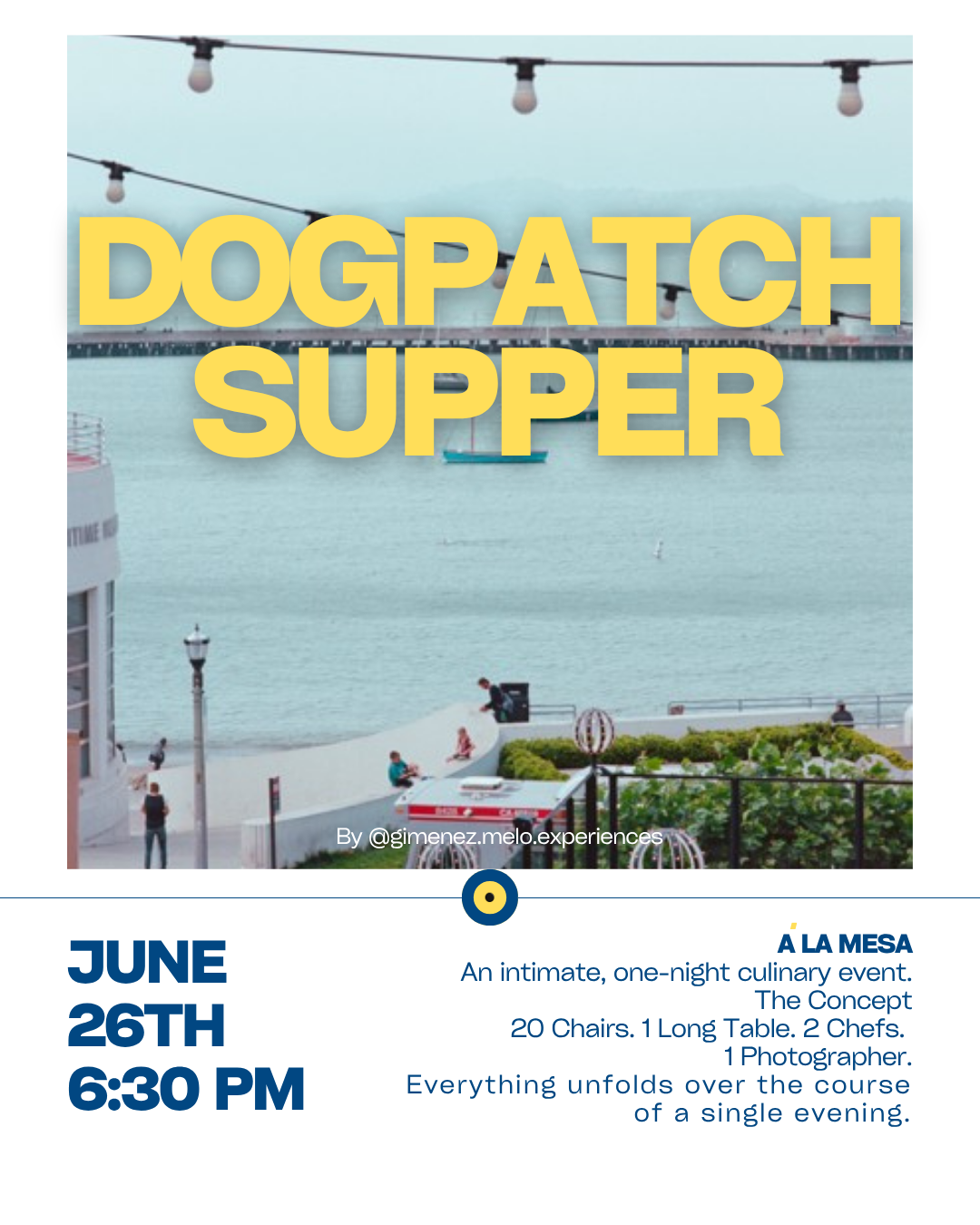 SUPPER IN DOGPATCH, SF