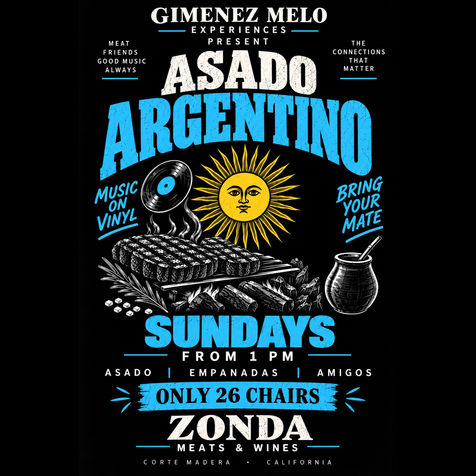 Sunday Asado X Zonda