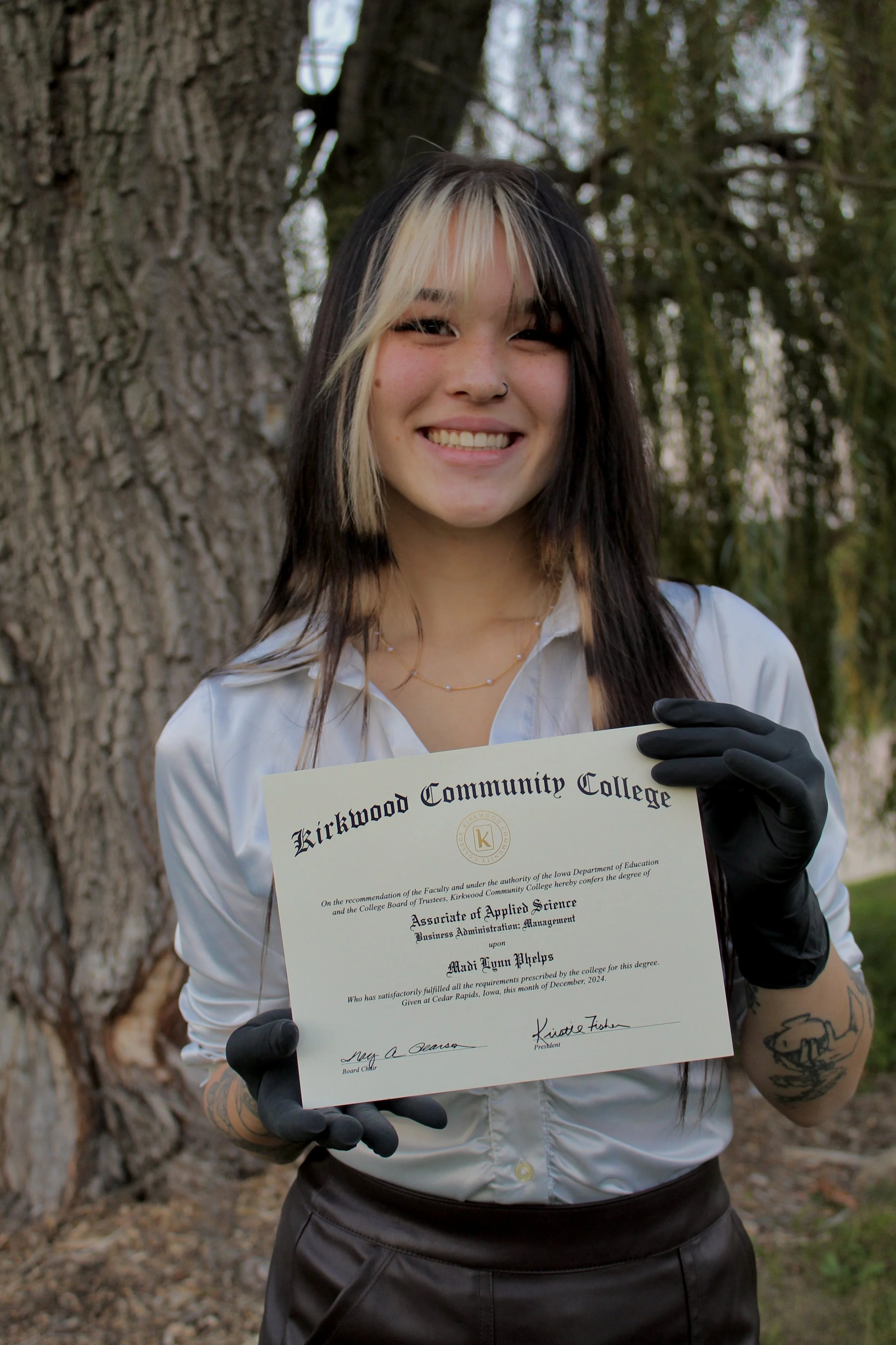 Kirkwood Community College Graduate, tattoo shops Cedar Rapids, Iowa city, Iowa