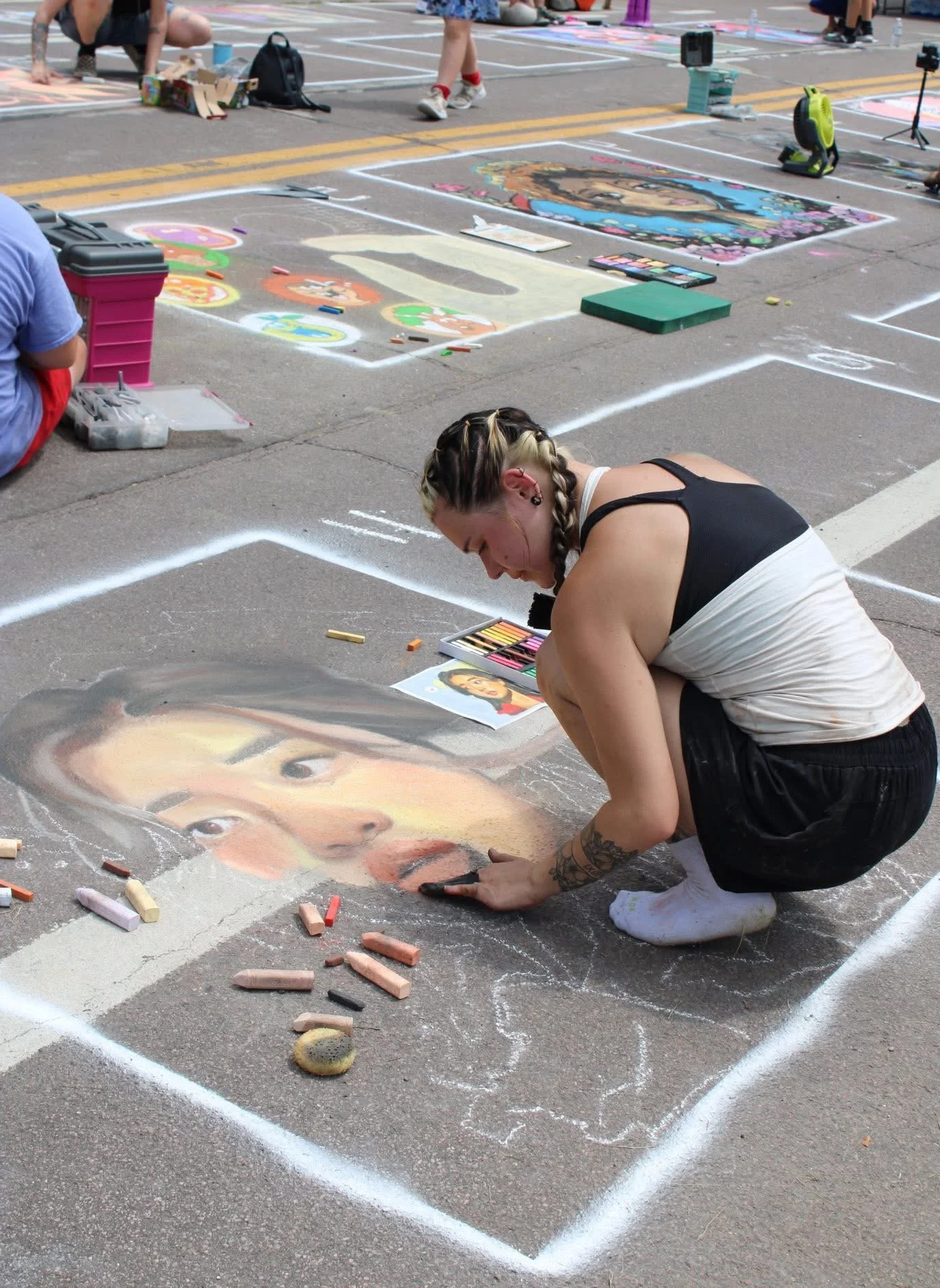 Zing Phelps ink&art muralist in Cedar Rapids Iowa