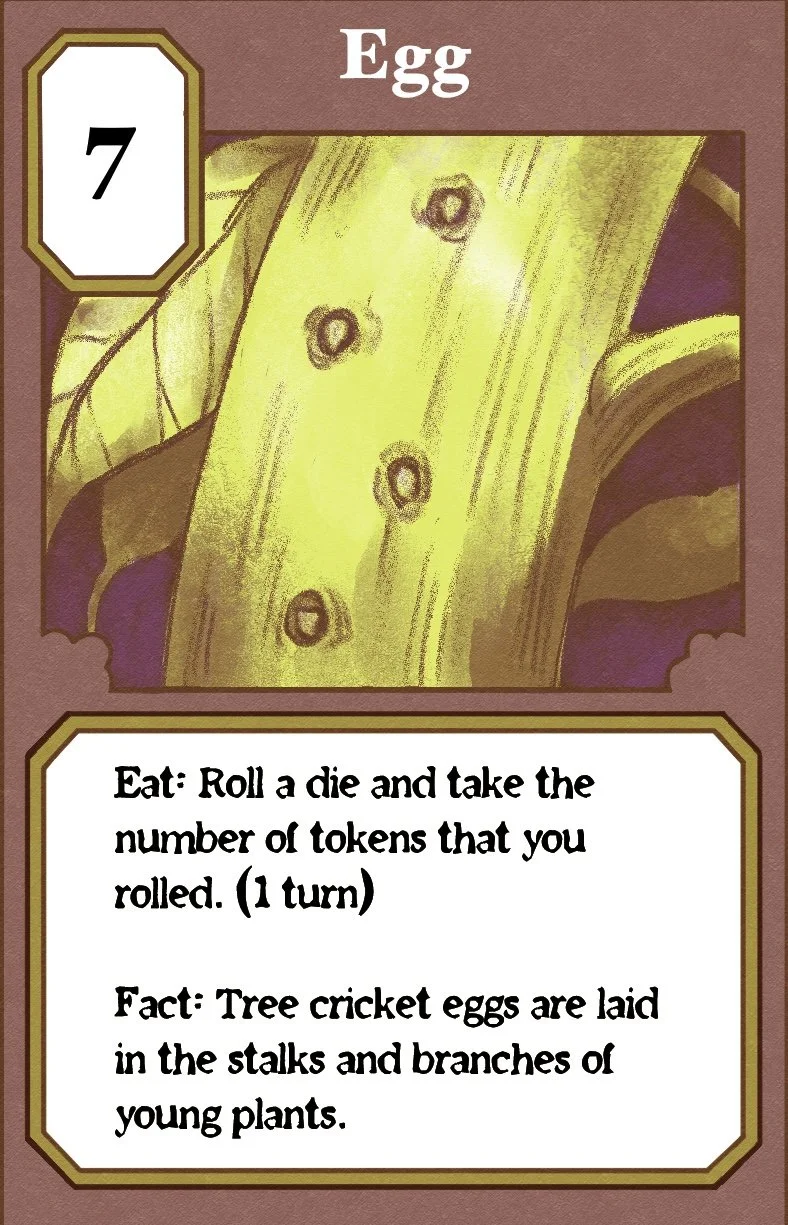 Cricket Cacophony: An educational game about the life history of snowy tree crickets!