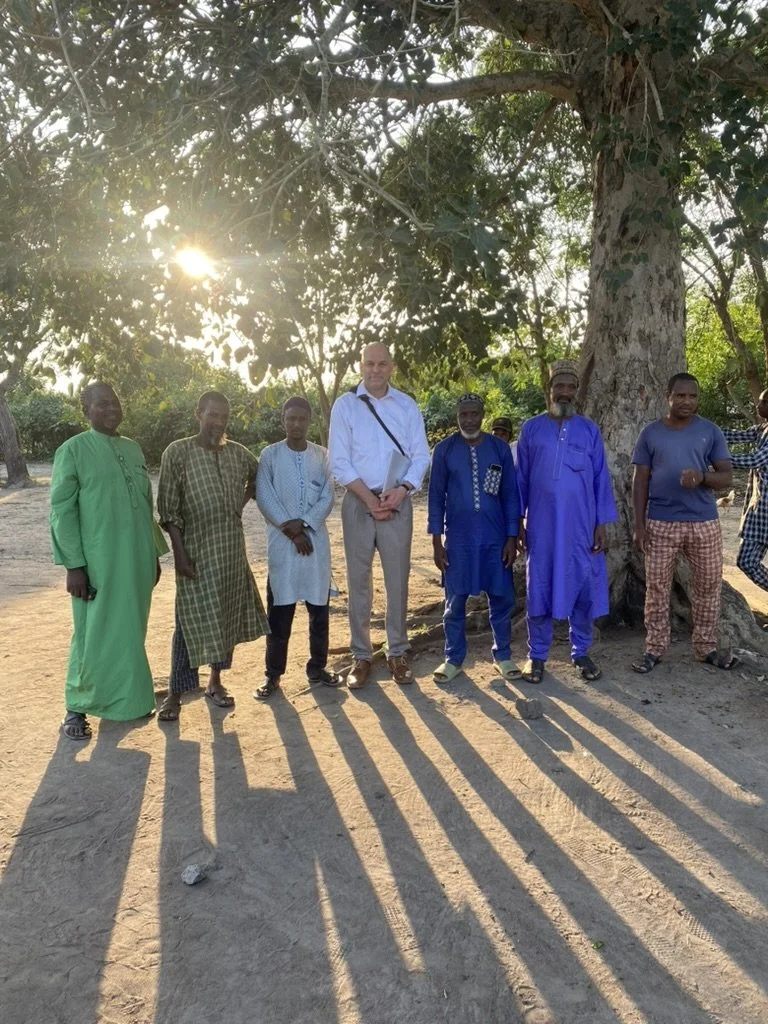 Dr. David Tomlinson in Ghana
