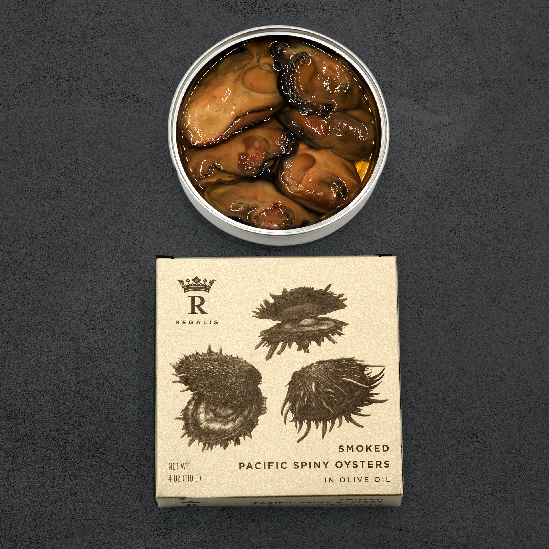 CONSERVAS_SmokedSpinyOysters+Tin_DarkStoneBack.png