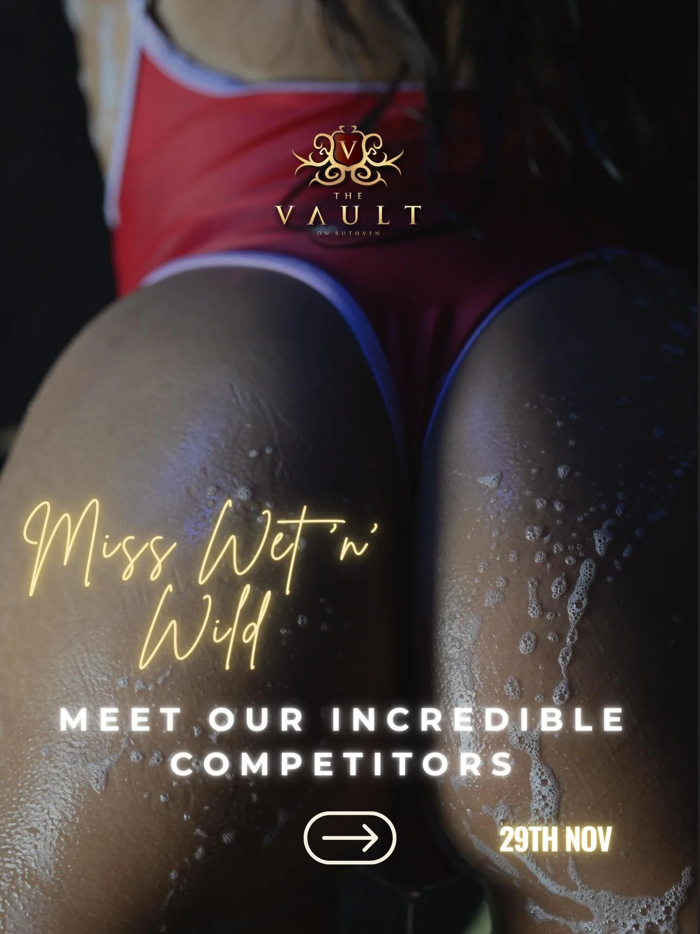 You&rsquo;ve met the names&hellip; now it&rsquo;s time to witness the chaos 😈💦

Join us this Saturday for Miss Wet n Wild, where the stage gets soaked, the energy gets wild, and our competitors bring the heat 🔥🔥

✨ Competition starts 9PM
✨ 29th N