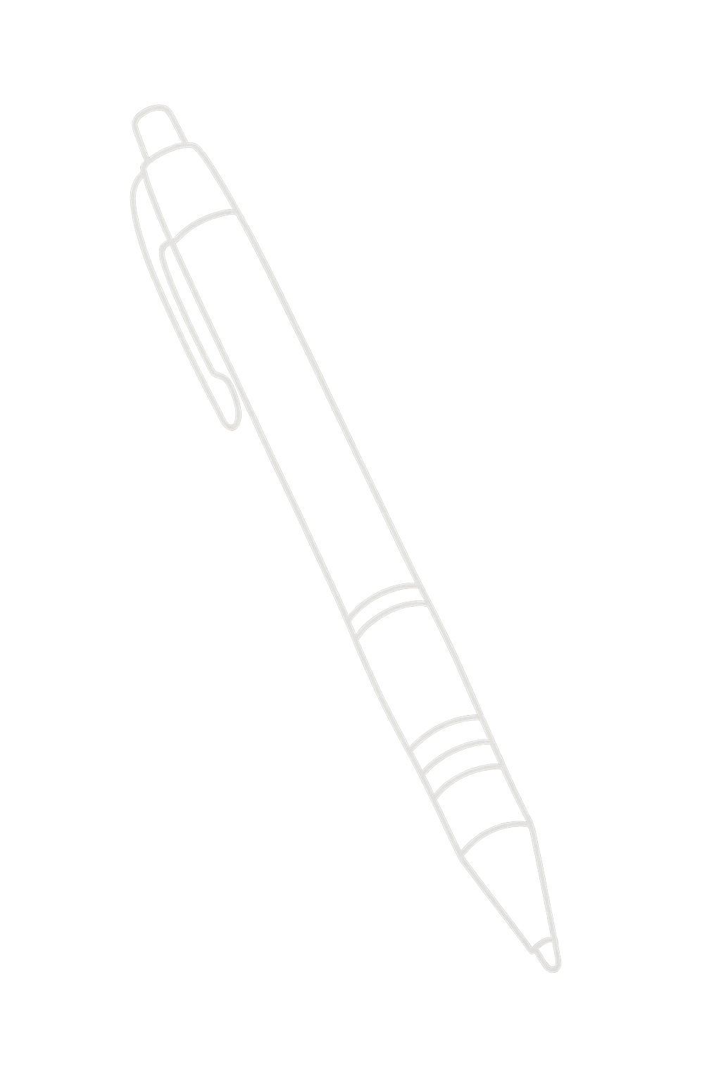 Pen icon representing completing an intake form or therapy notes.