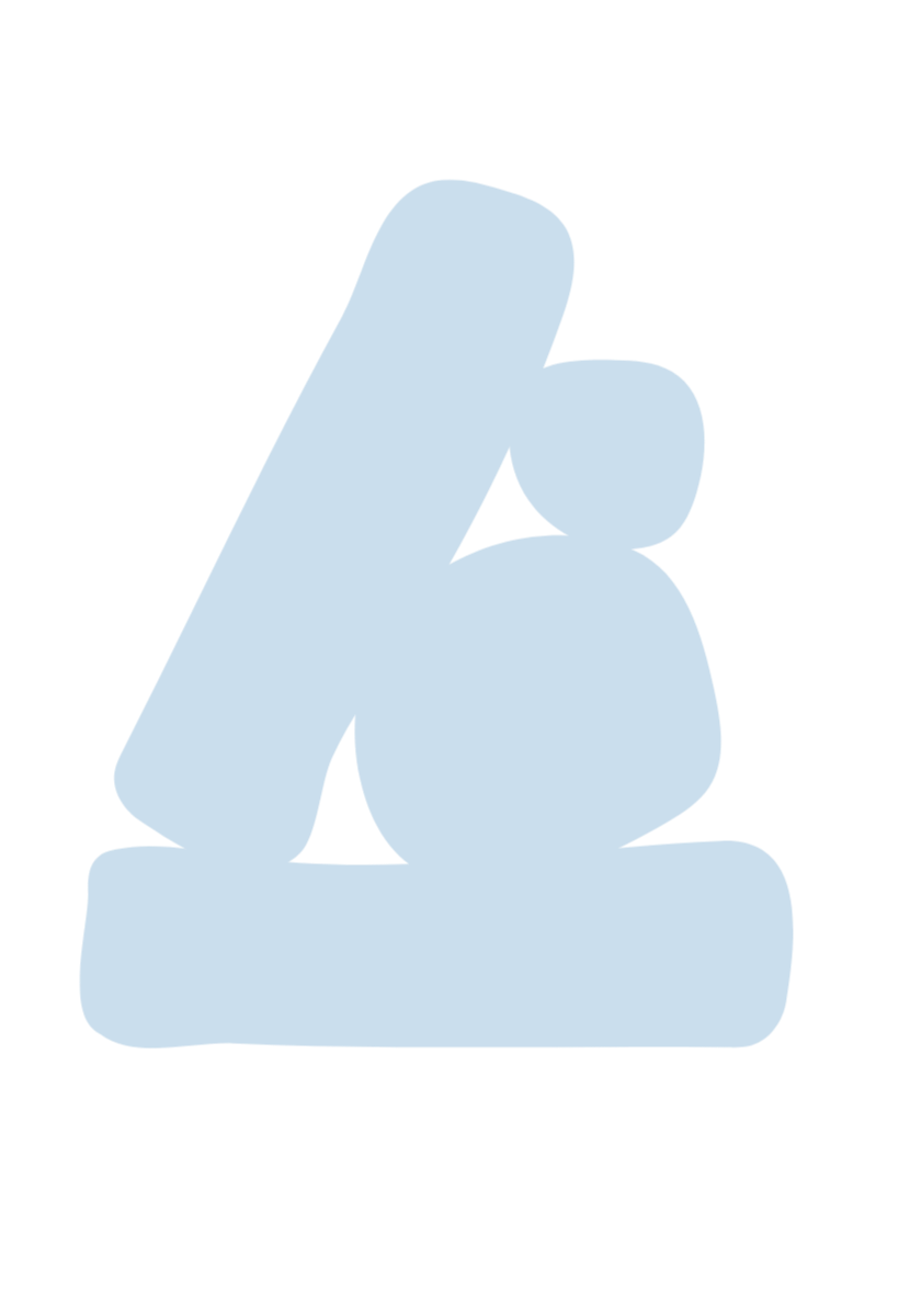 Logo for the television network ABC, featuring a stylized light blue letter A with a lowercase B underneath, all on a black background.