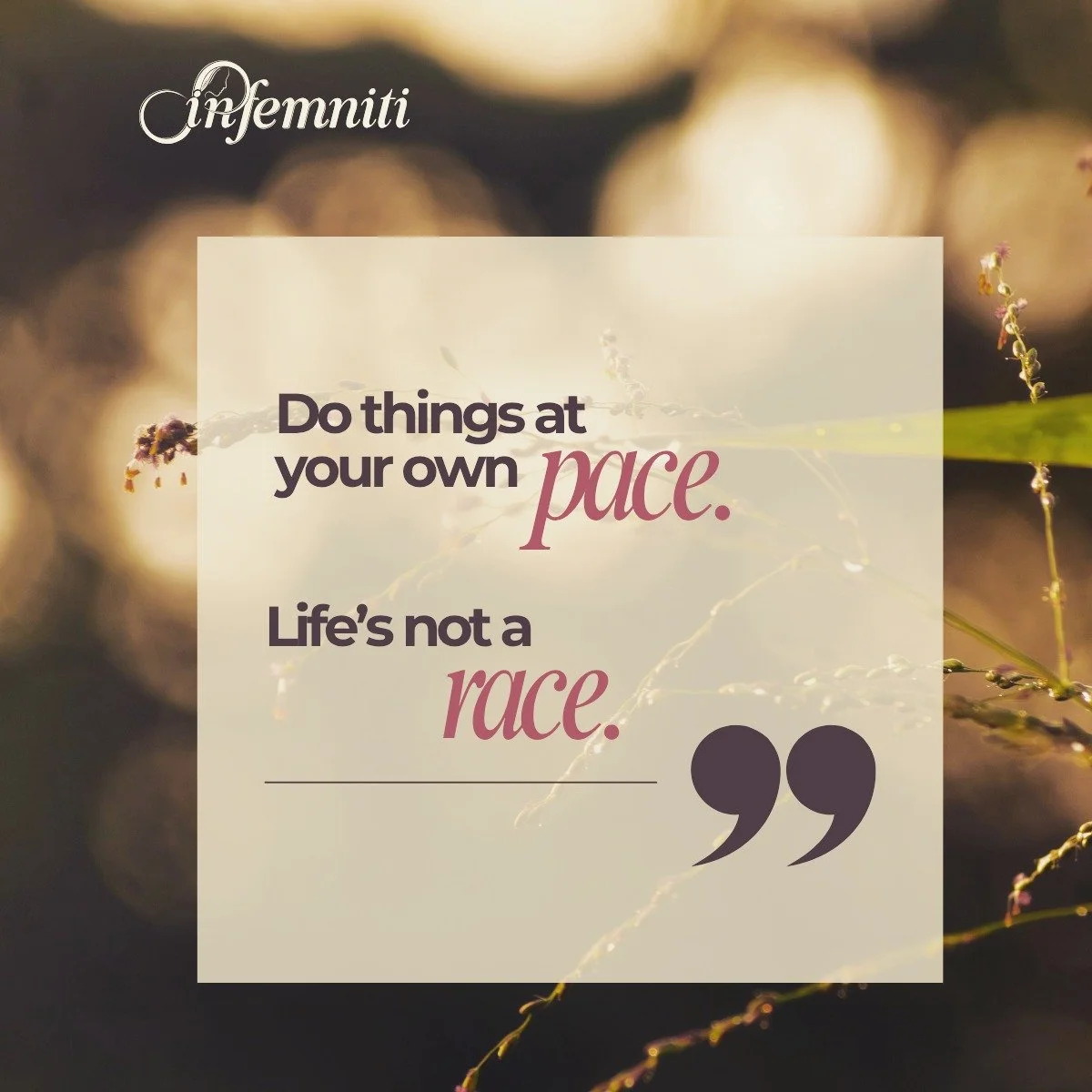 🌿 Read that again.

You don&rsquo;t need to keep up with anyone else&rsquo;s timeline, not in fitness, not in motherhood, not in life.

Your pace is not too slow.
Your journey is not too late.
Your calm doesn&rsquo;t make you less ambitious.

Growth