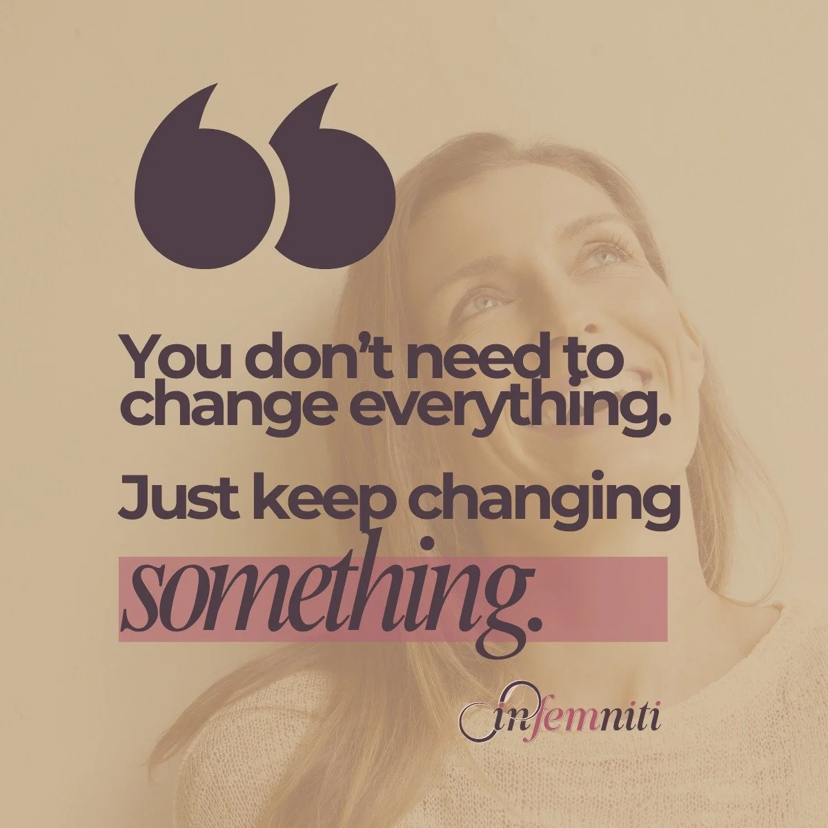 Progress doesn&rsquo;t come from overhauls, it comes from increments. 🌿

You don&rsquo;t need to run a marathon tomorrow. You just need to move today.

Every small decision compounds:
- Choosing water over another coffee.
- Adding protein to breakfa