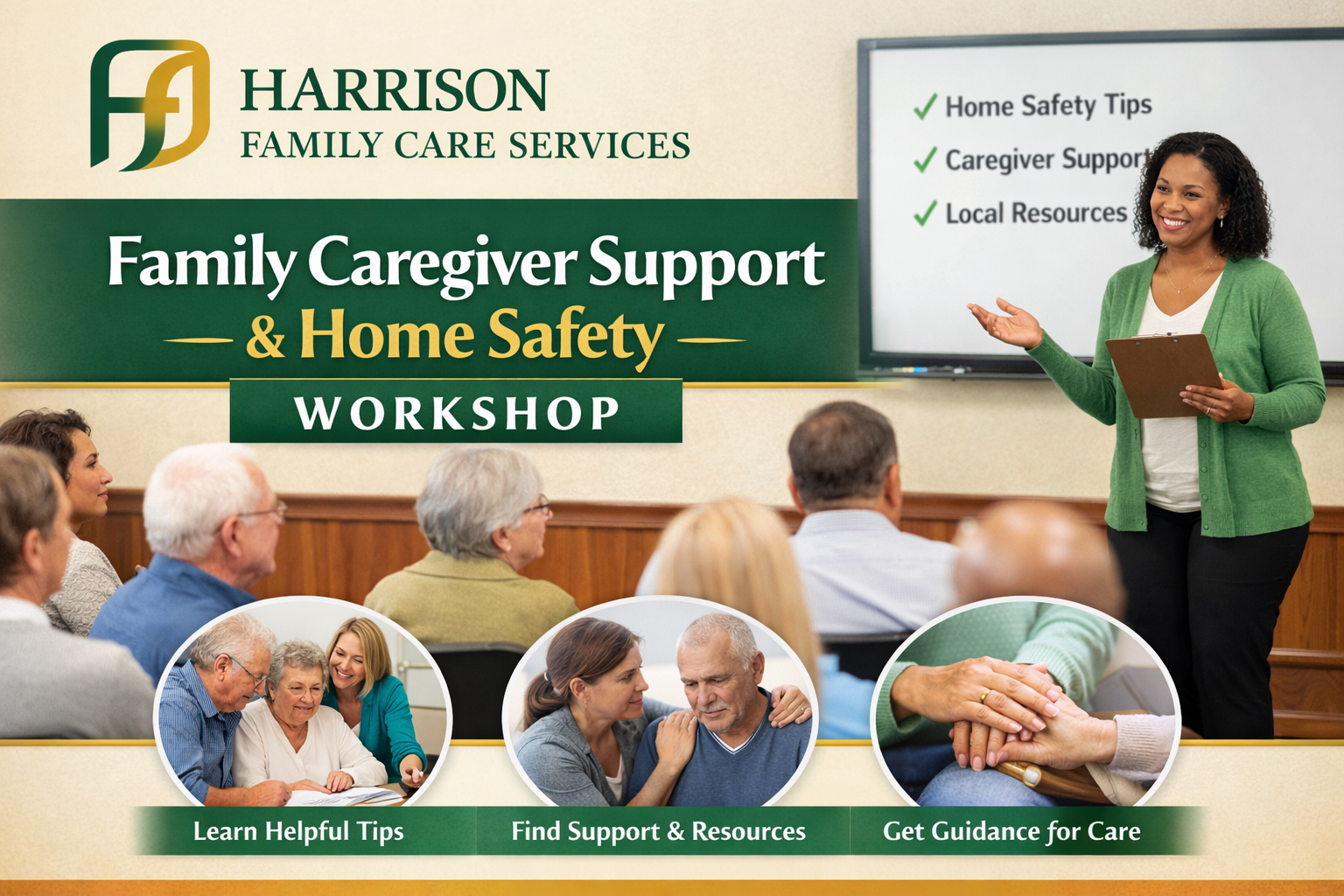 Family Caregiver Support and Home Safety Workshop