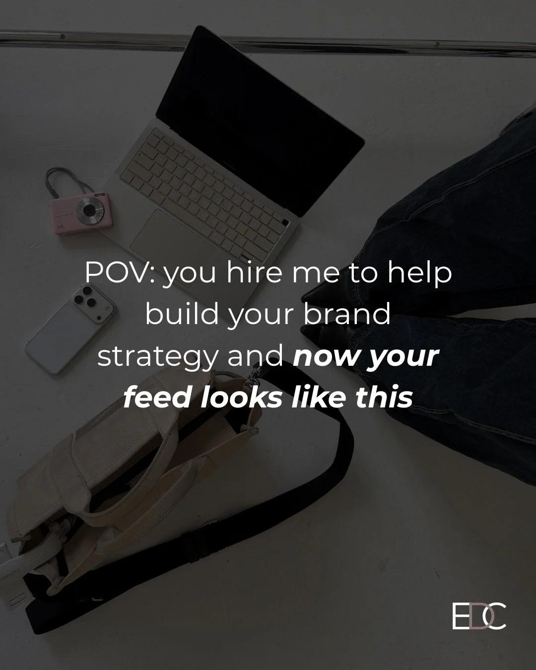 A good brand strategy = a noteable brand identity ☺️

The best feeds are feeds that not only LOOK good but SPEAK to your brand identity and RESONATE with your target audience. They build trust between you and your audience and they showcase the lifes