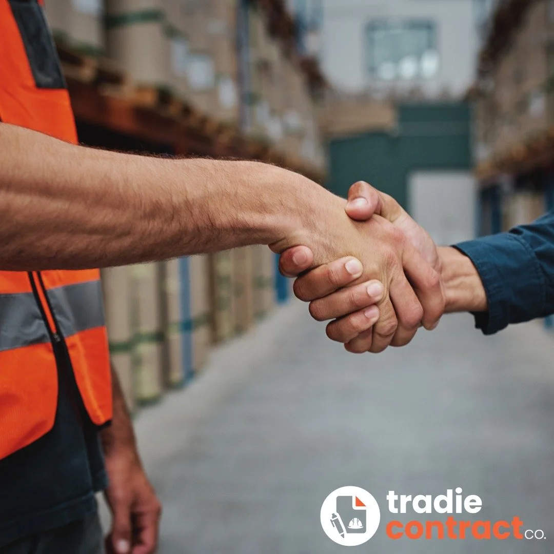 Taking on a new employee? Get it in writing. 📋

A handshake is a great start &mdash; but it's not a contract.

If you're bringing someone on in your tradie business, a proper Employment Agreement protects both of you from day one.

Our done-for-you 