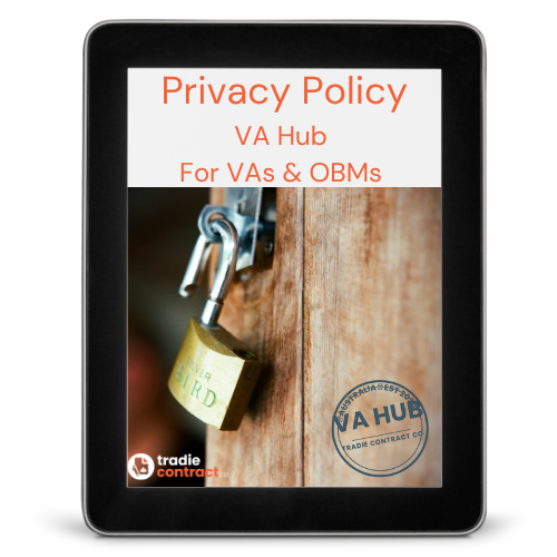 Privacy Policy Template - VA Hub