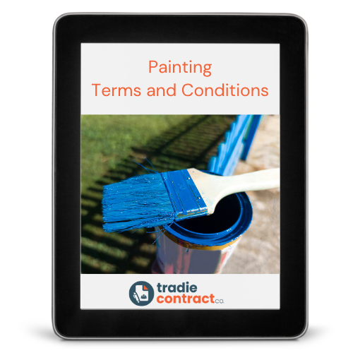 Painting Contractor Terms and Conditions Template