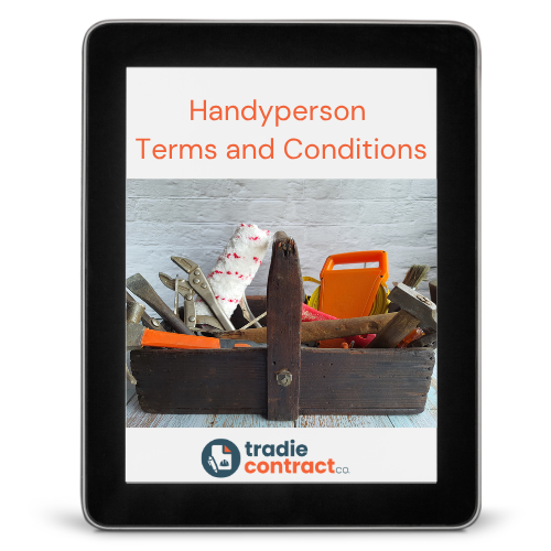 Handyperson Terms and Conditions Template