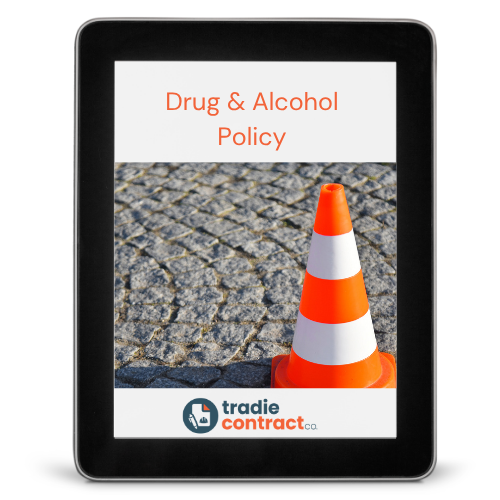 Drug and Alcohol Policy Template for Tradie Businesses