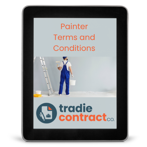 Painting Contractor Terms and Conditions Template | Tradie Contract Co