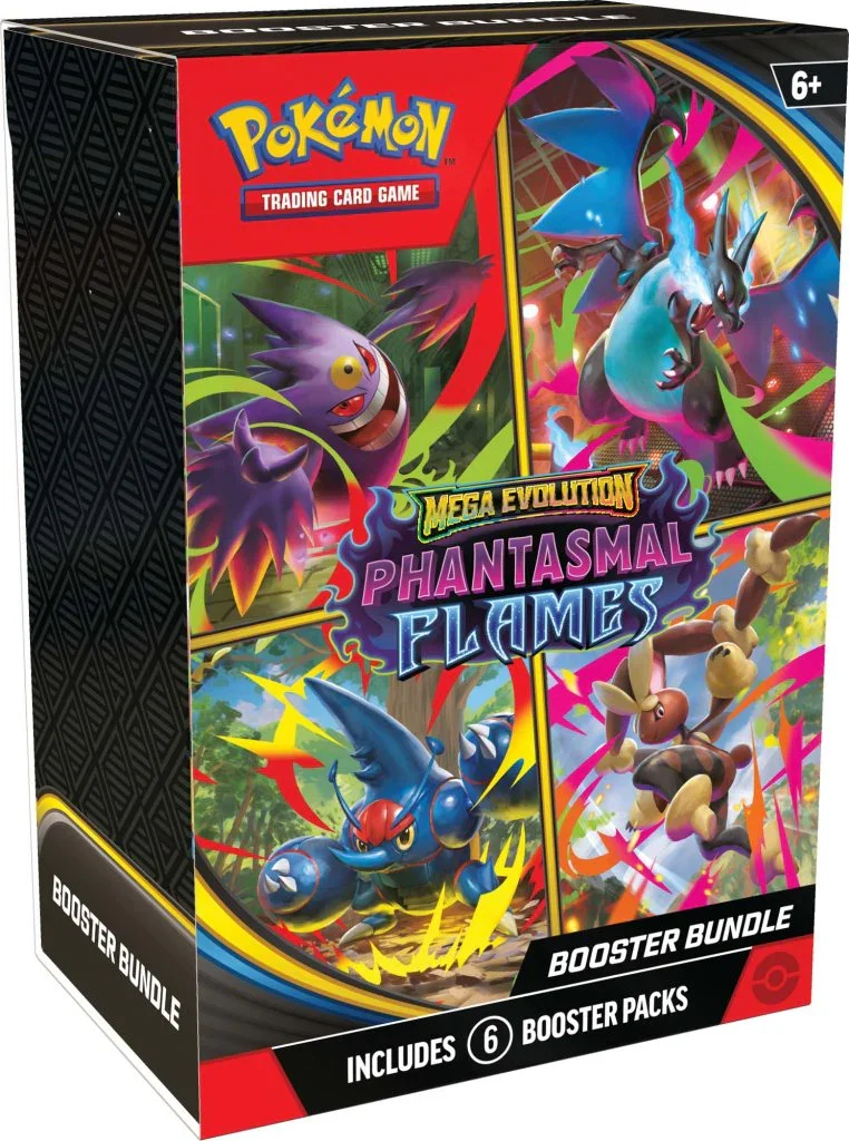 Pokemon TCG: Mega Evolution - Phantasmal Flames Booster Bundle