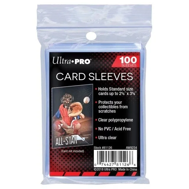 Ultra Pro Card Penny Deck Sleeve Clear Protector