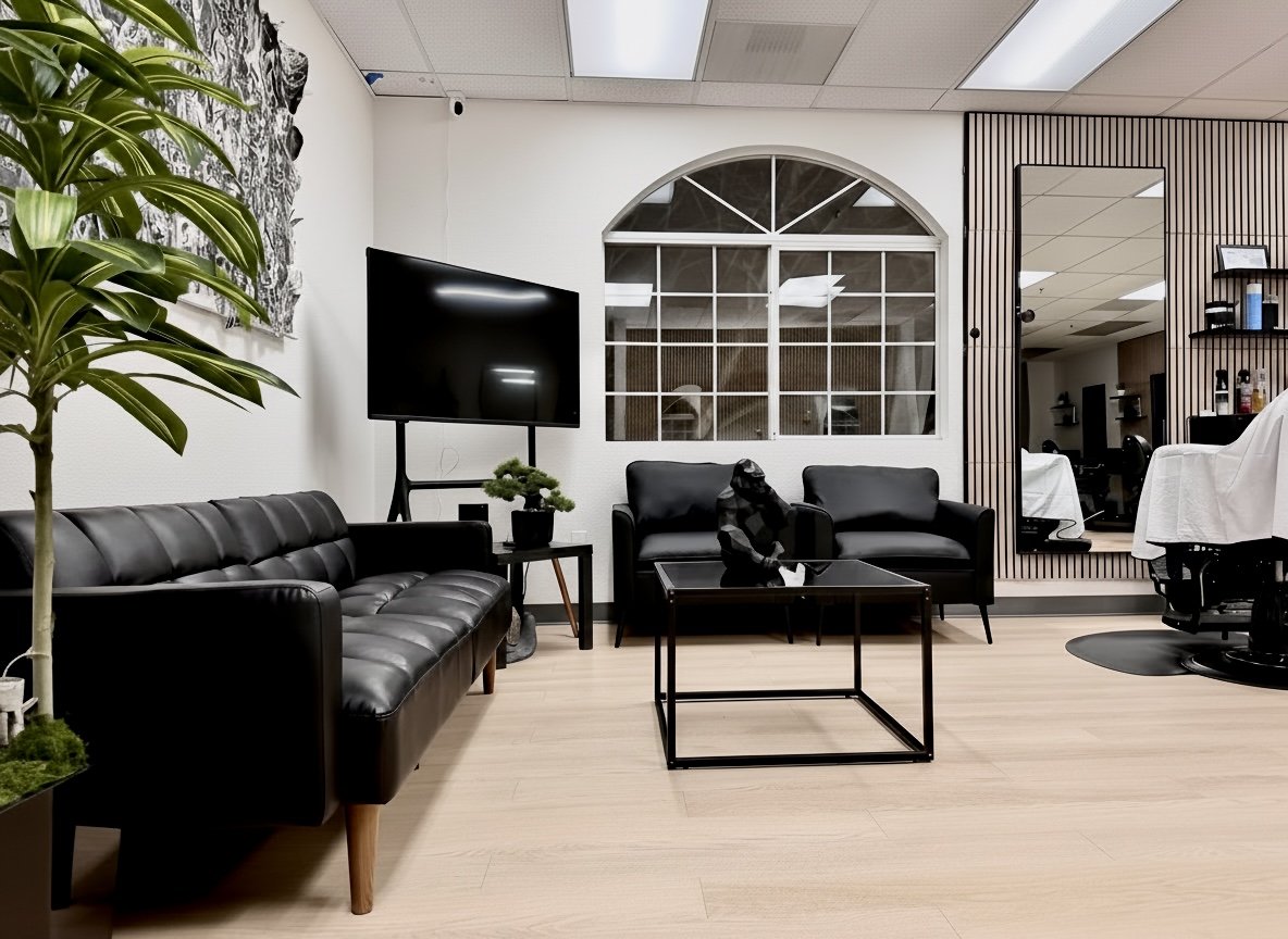 Grayscale Barbershop Gallery