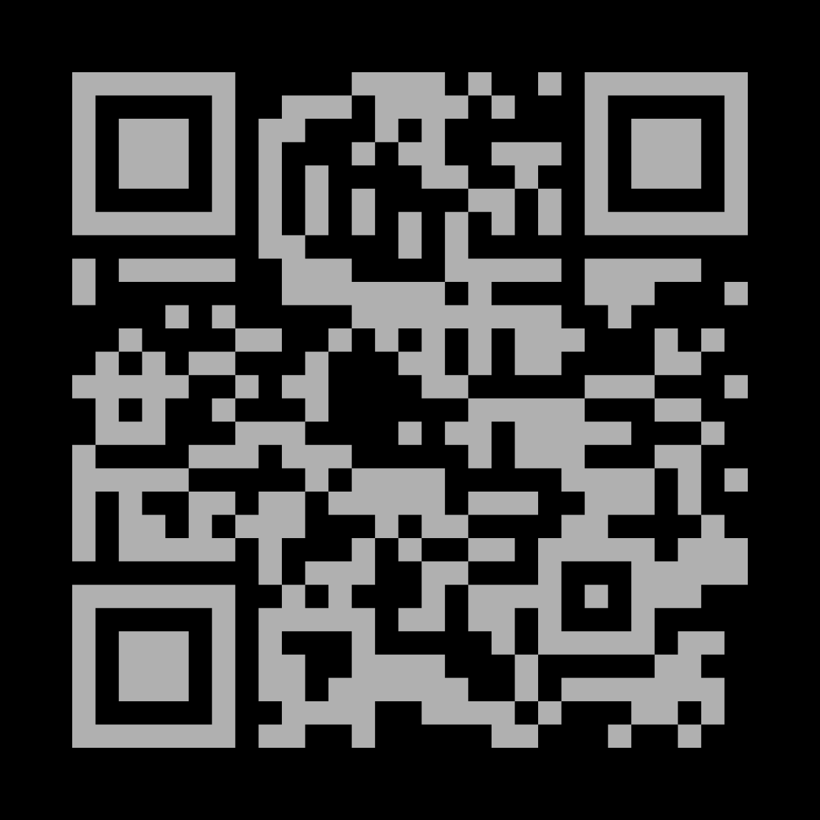 QR code  links to everything grayscalebarbers related