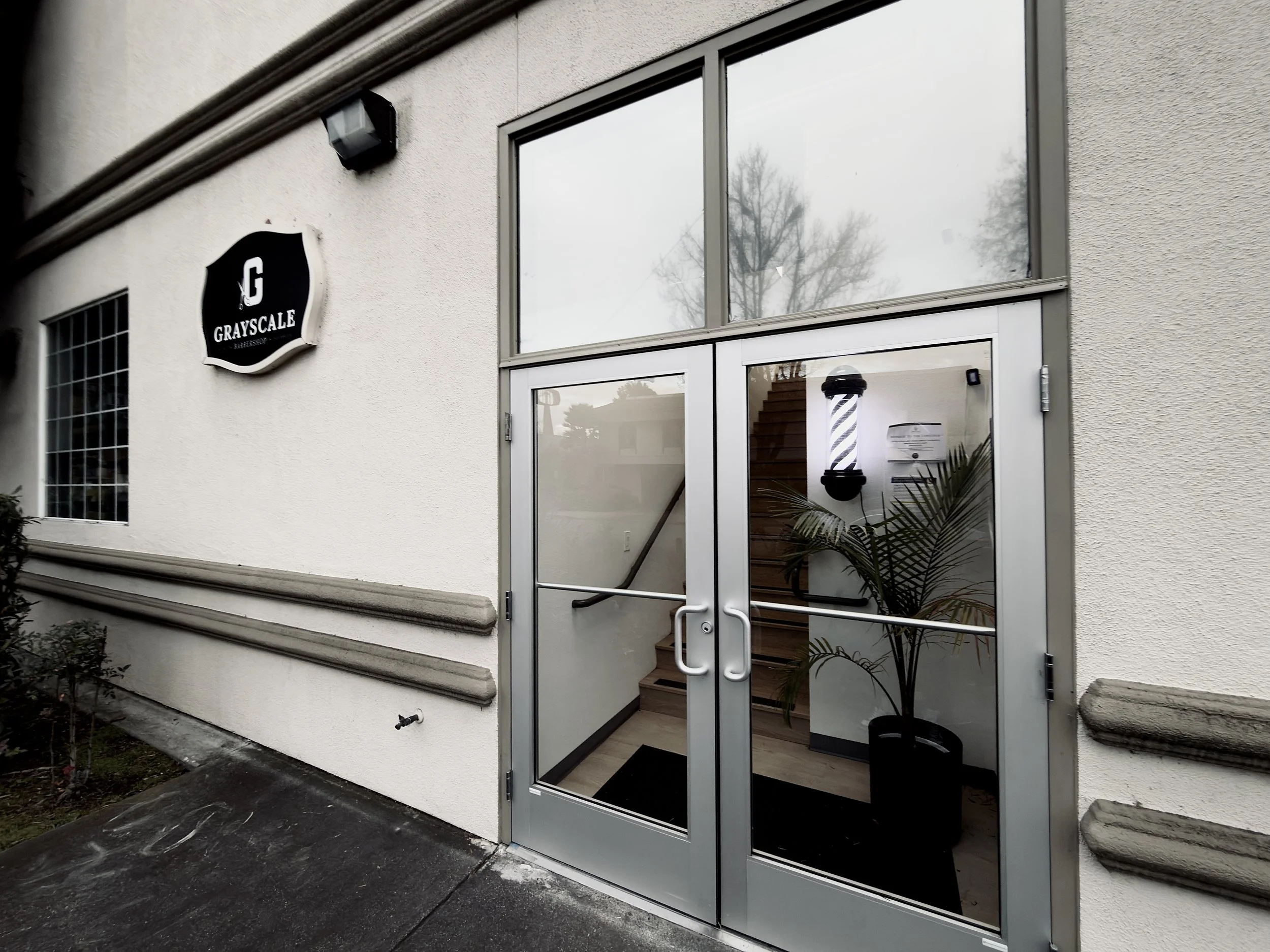 Grayscale Barbershop Gallery