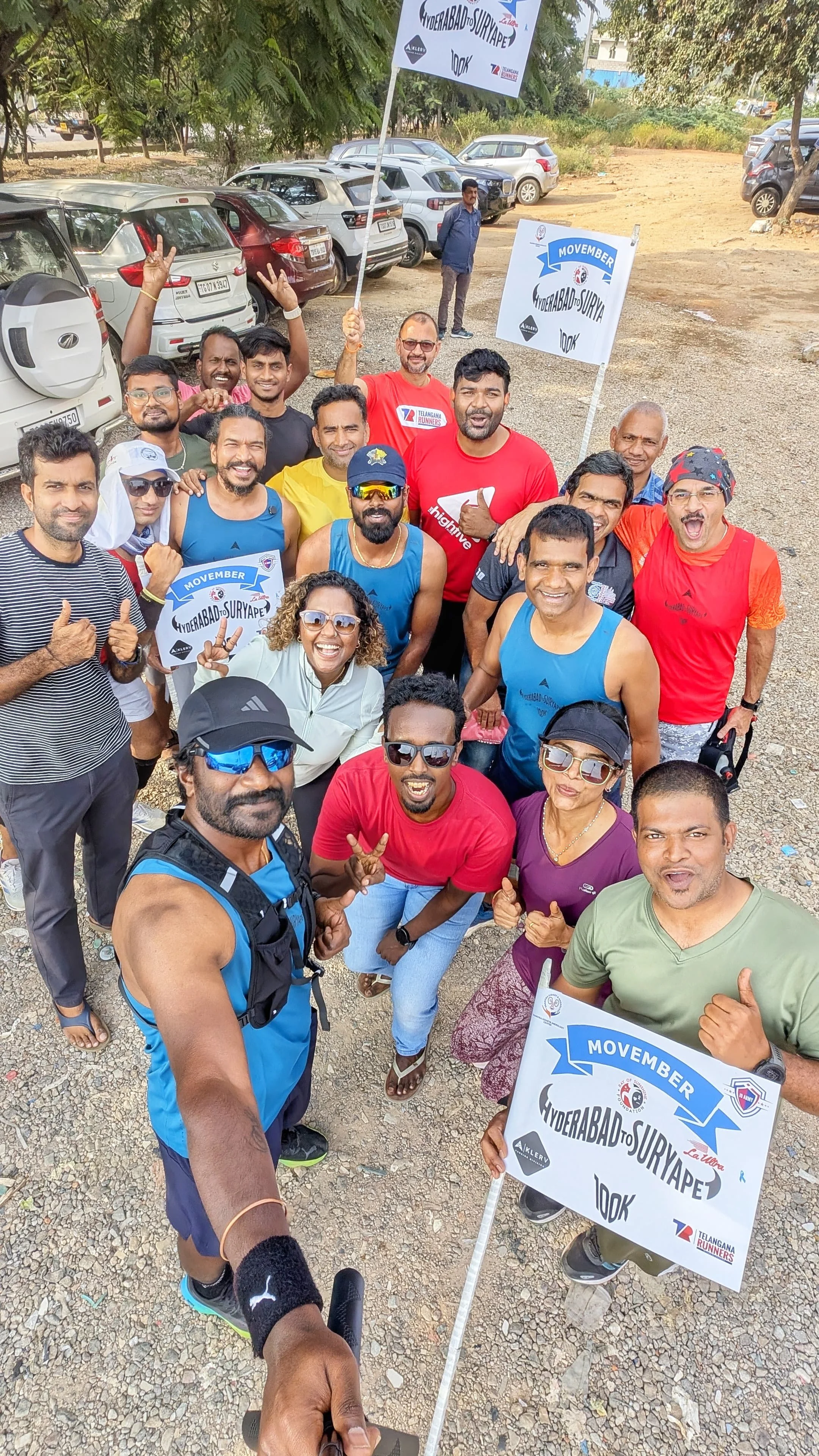 Movember La Ultra 2025 | Hyderabad to Suryapet 100k 