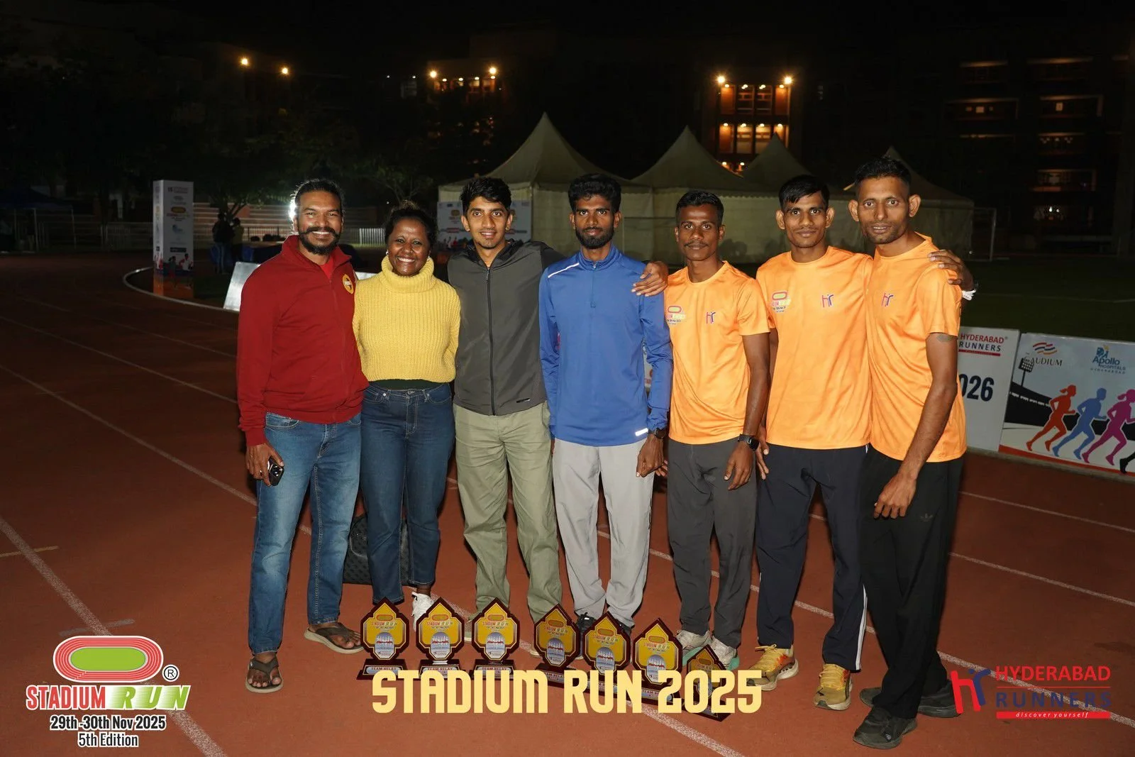 Hyderabad Stadium Run 2025 Winners | Team Coonoor