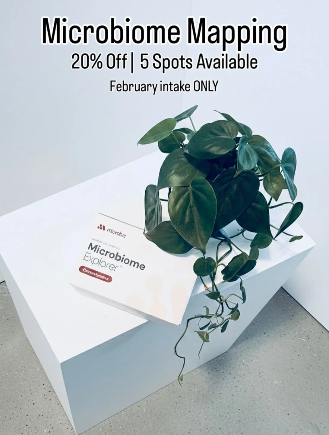 General gut health advice often fails because it lacks specific data. To provide the level of accuracy my patients deserve, I utilise the Microba MetaXplore range, the gold standard in microbial DNA sequencing.

I am opening 5 intake spots this month