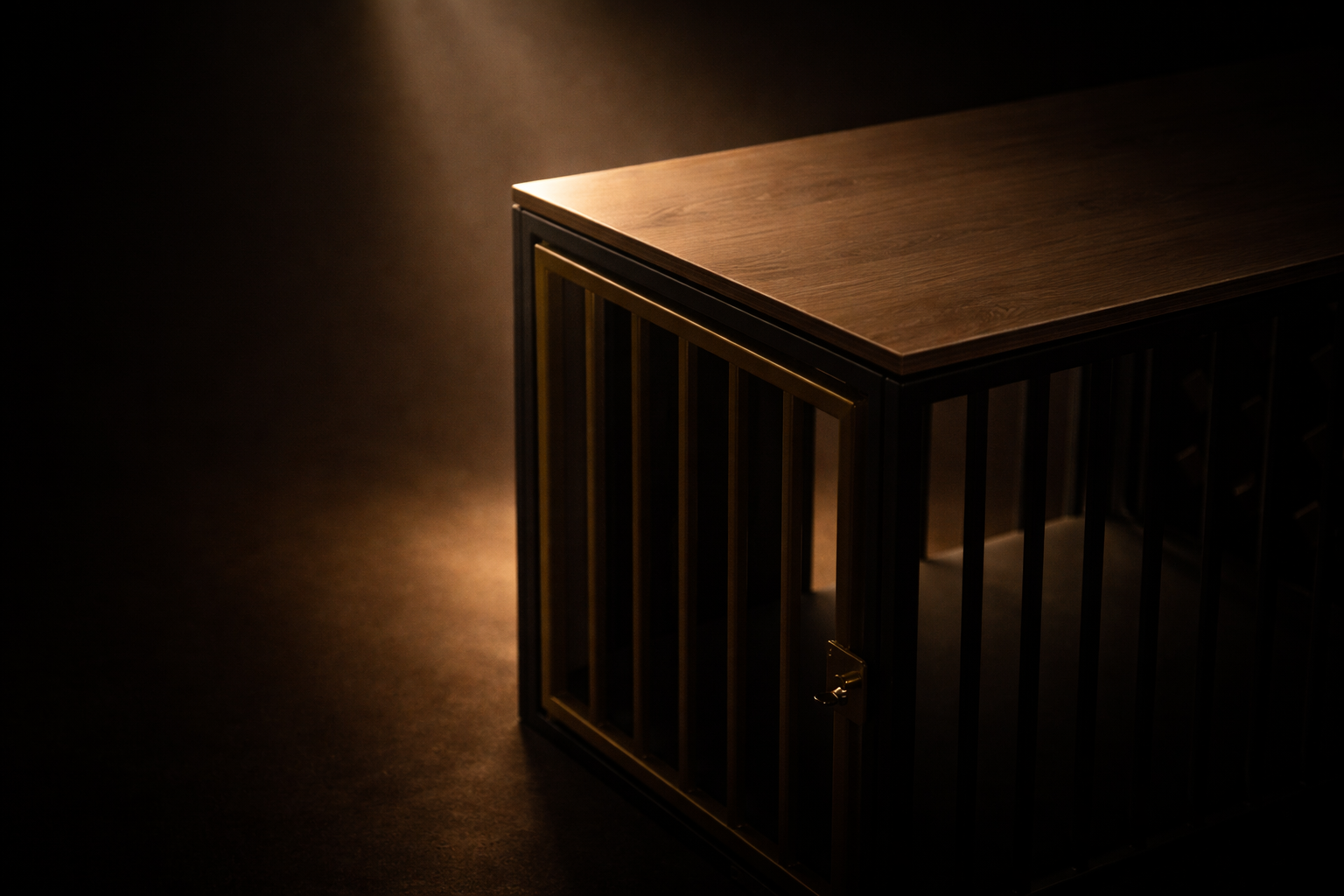 PURE – architektonisches Functional-Art-Objekt aus Stahl mit ruhiger, minimalistischer Formensprache, handgefertigt in Österreich.