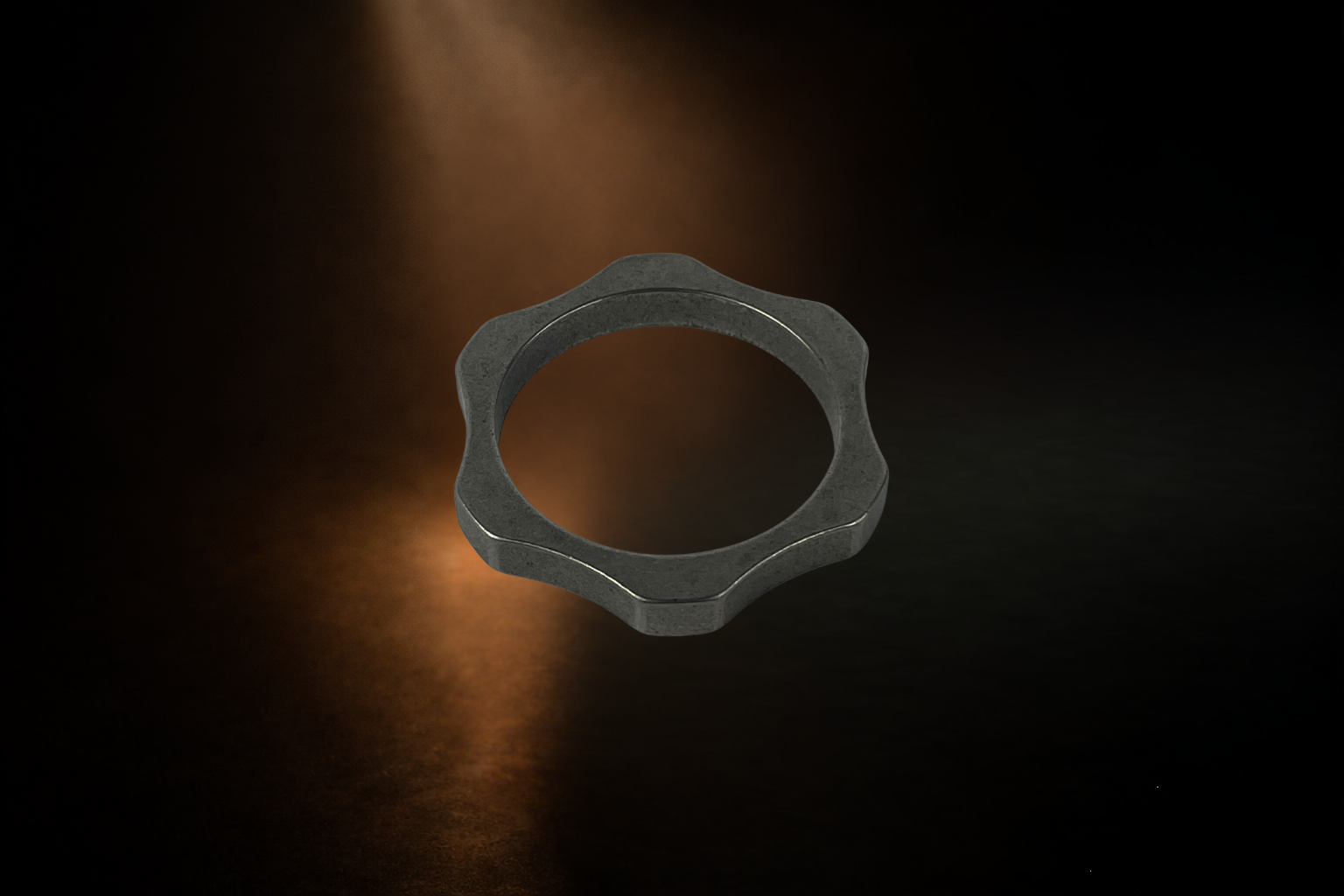 ORBIT – minimalistisches Designobjekt aus Edelstahl von 7FEELINGS, reine Form und ausgewogene Haptik als funktionale Kunst.