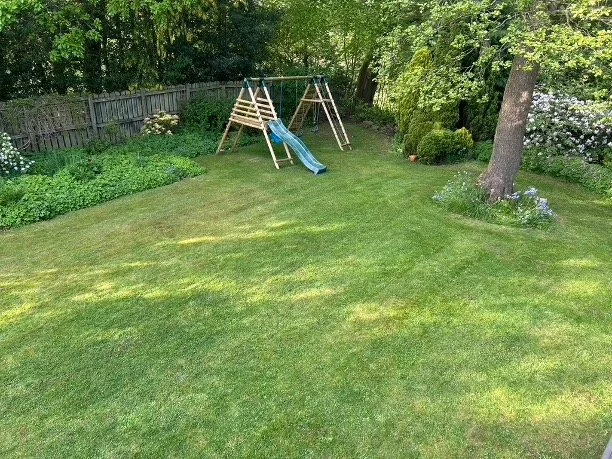 GARDEN MOWED AND BEDS TIDIED