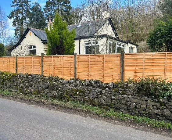 NEW FENCING INSTALLED