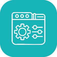 Panel management icon