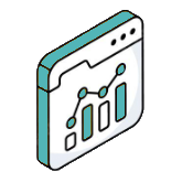 Data Visualisation & Dashboards Icon