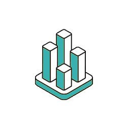 Isometric icon for Segmentation