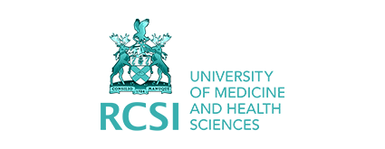 University of Medicine and Health Sciences logo with crest and text