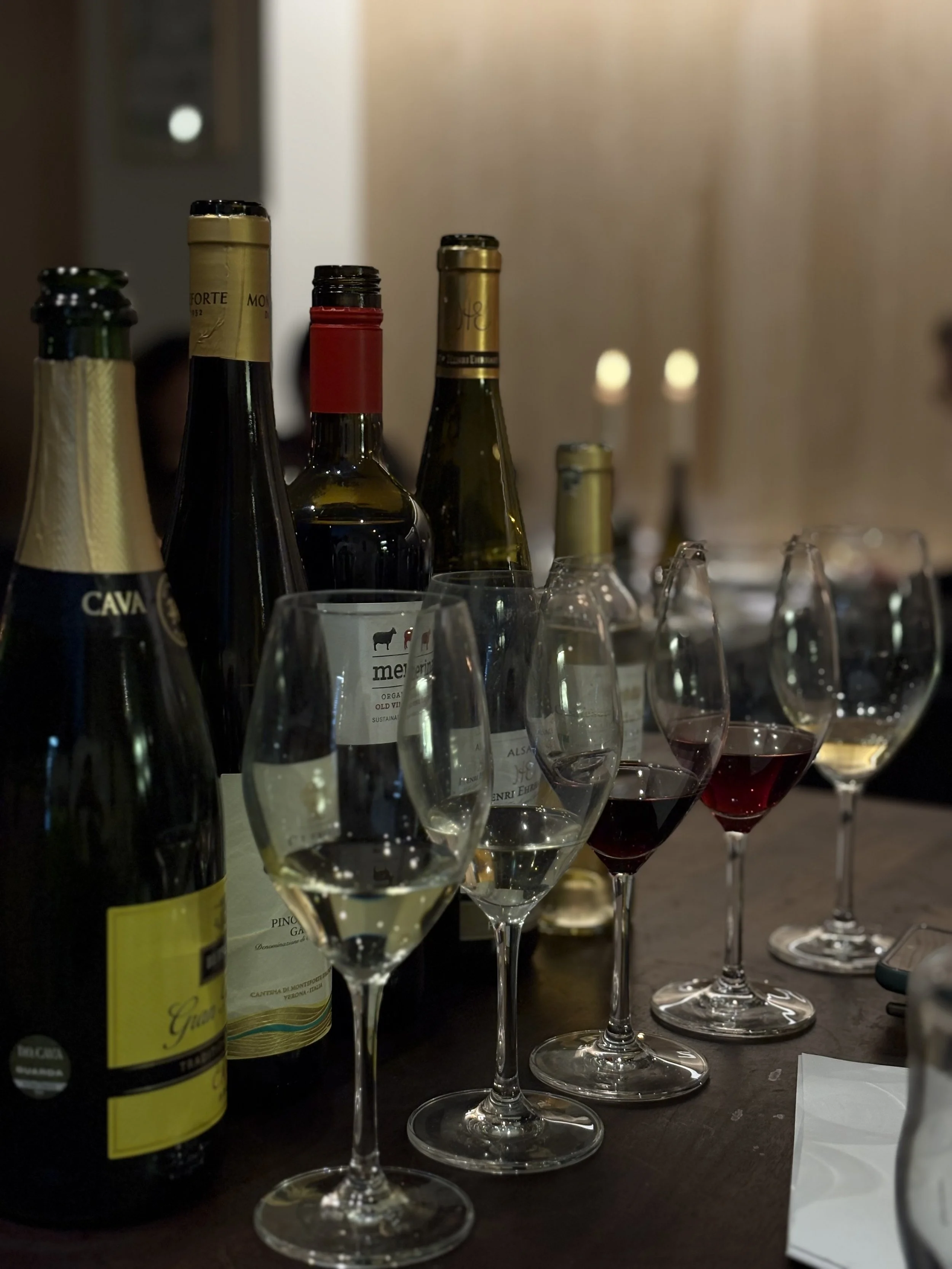 Viini-tasting ja viinejä