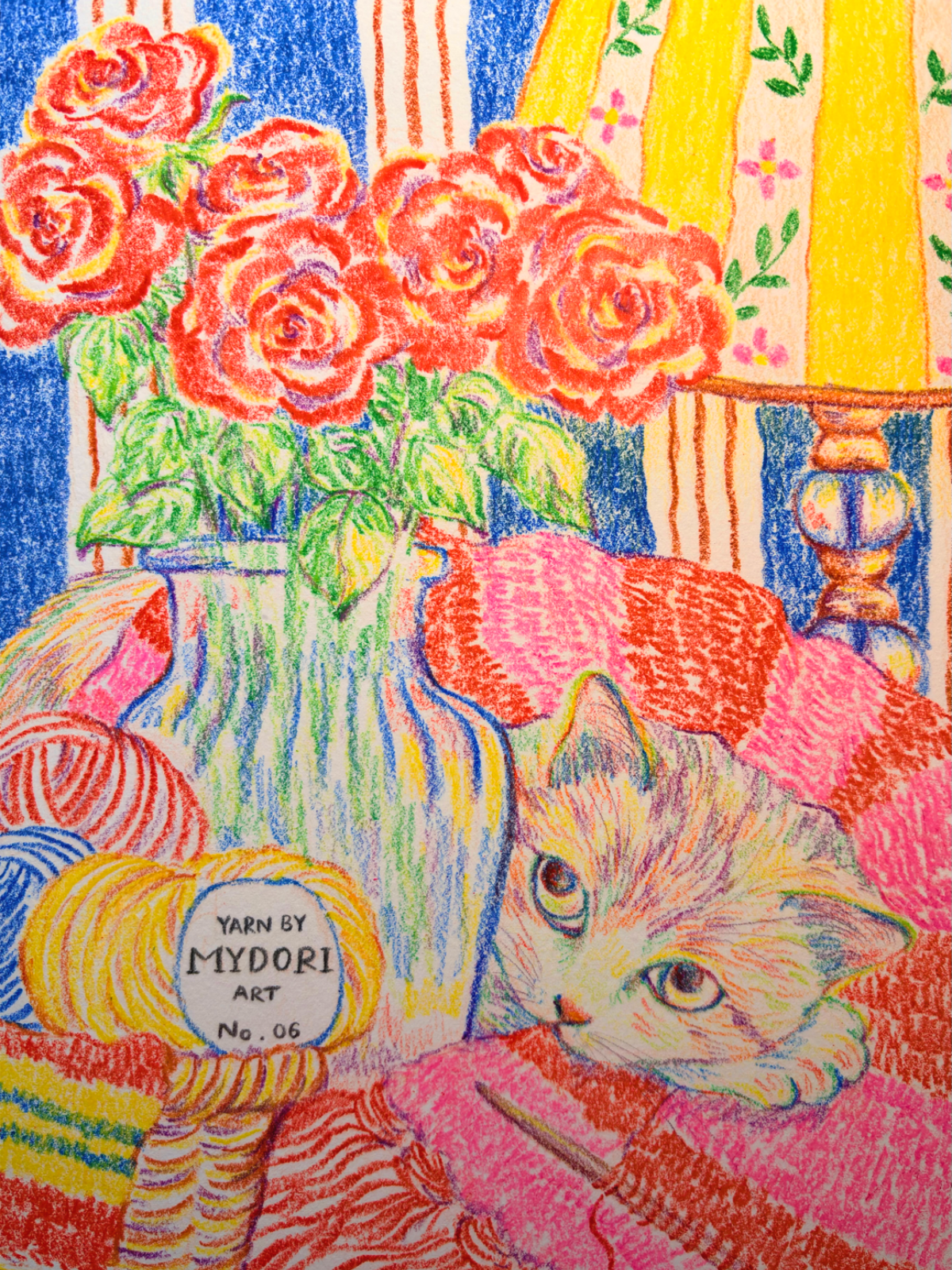 'Warm Rose Moment' ORIGINAL artwork