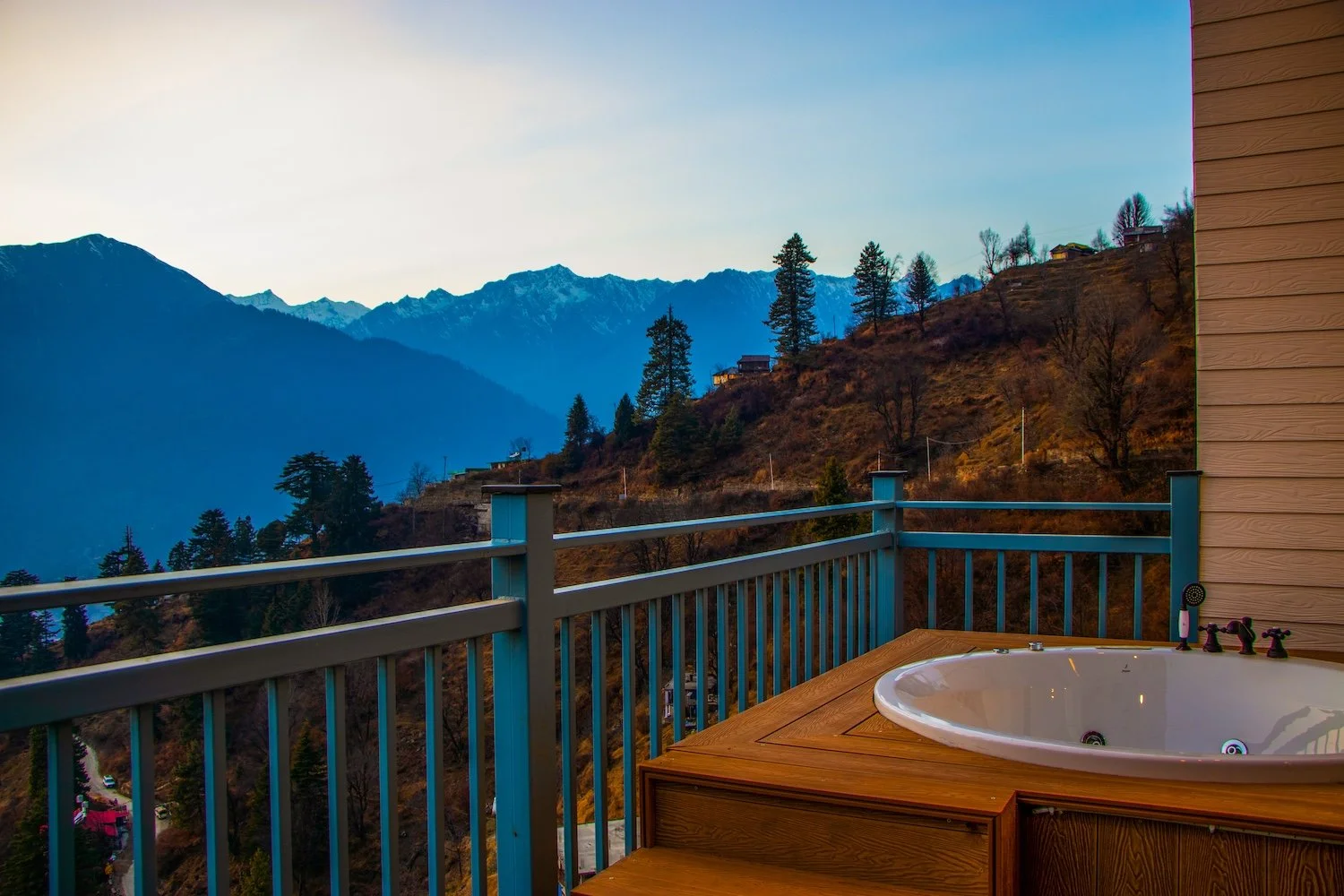 Mountain Views from Jacuzzi
