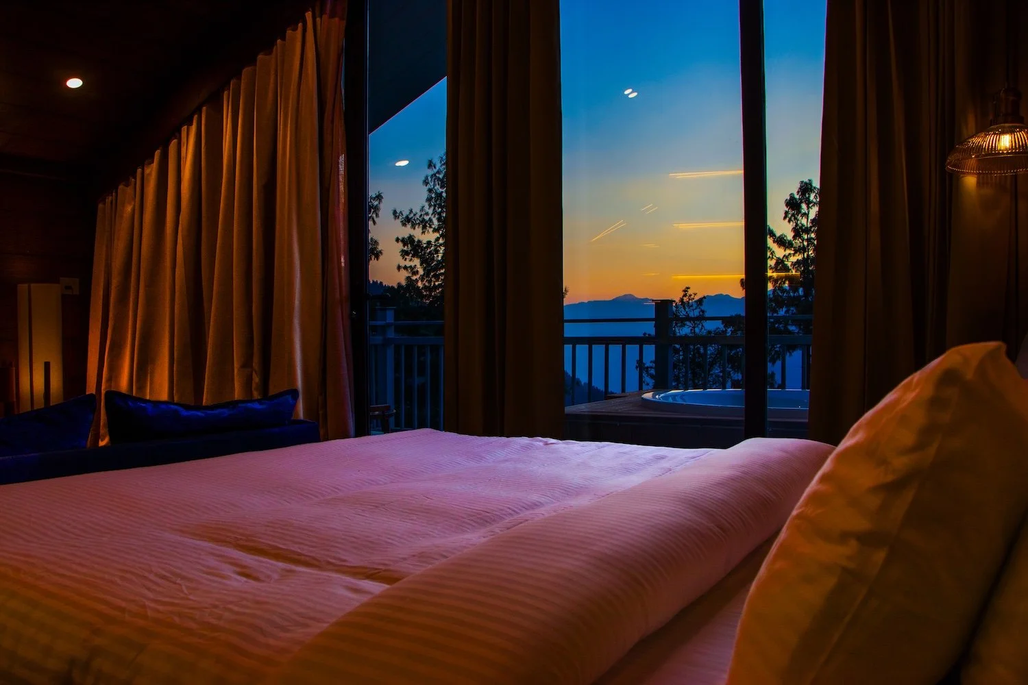 Sunset View from Queen Suite 