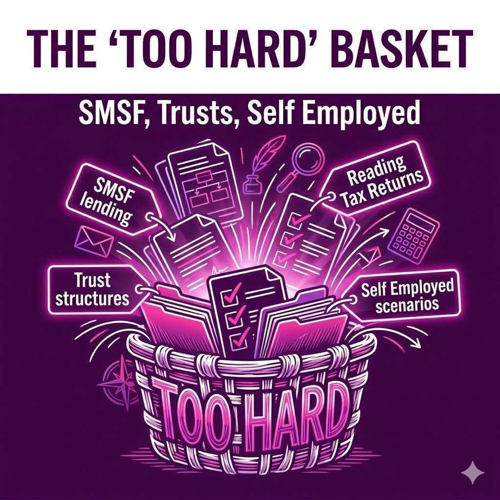 The Too Hard Basket – SMSF, Trusts & Self-Employed