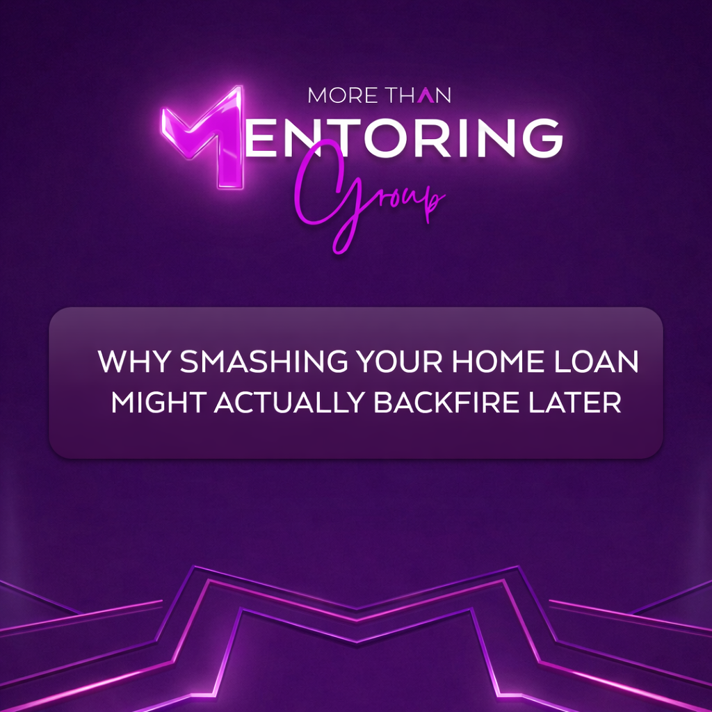 Why smashing your home loan might actually backfire later
