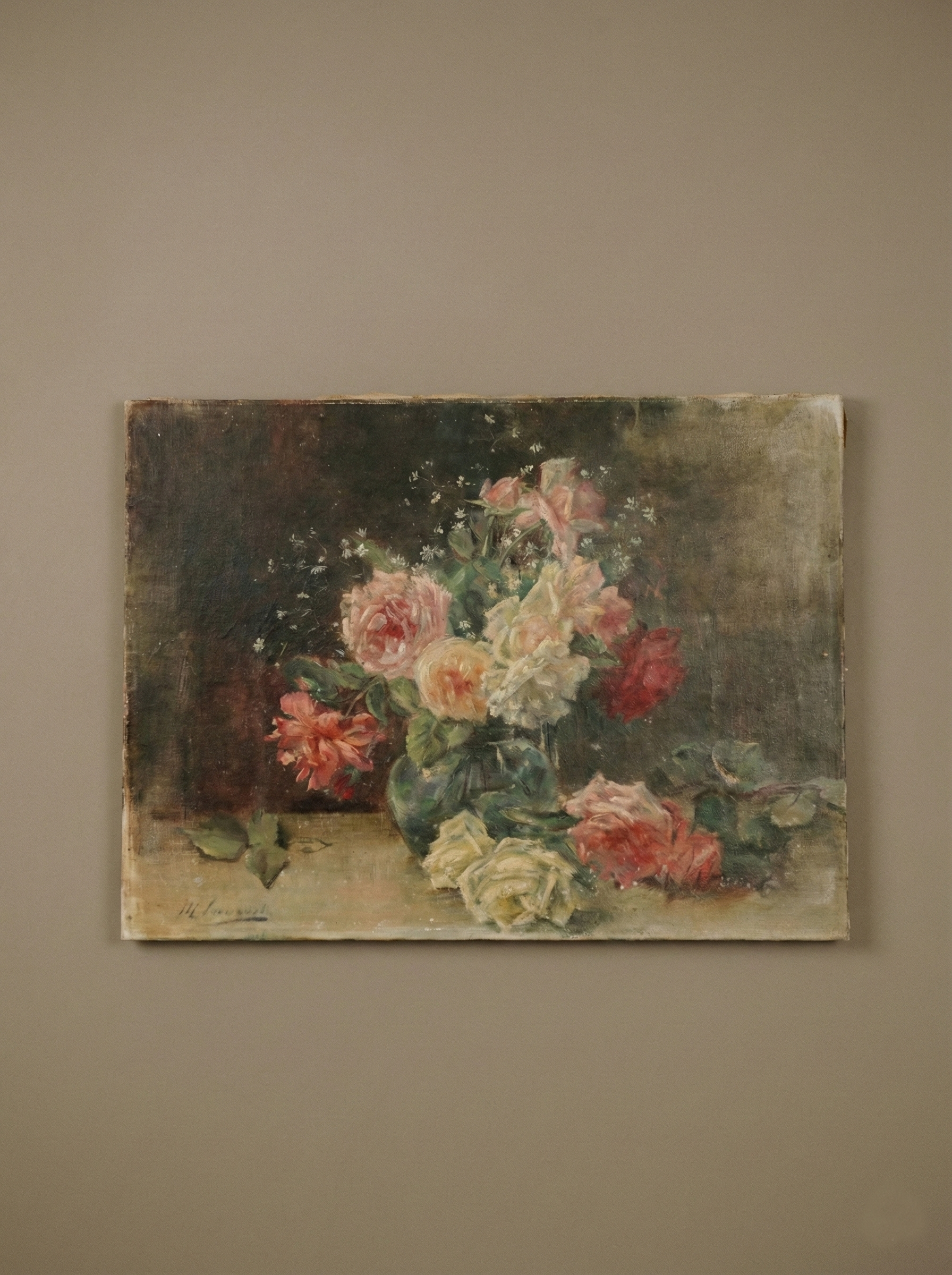 Flowers on Canvas