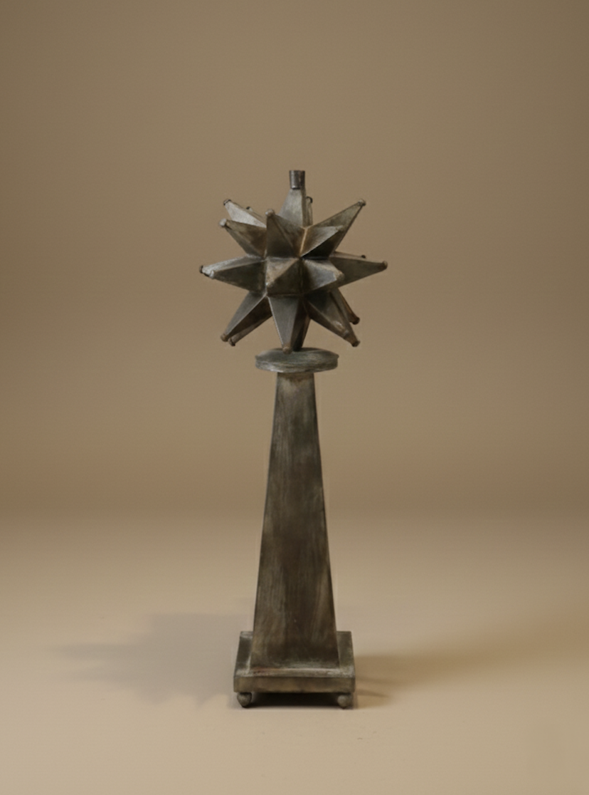 Silver Star Candlestick