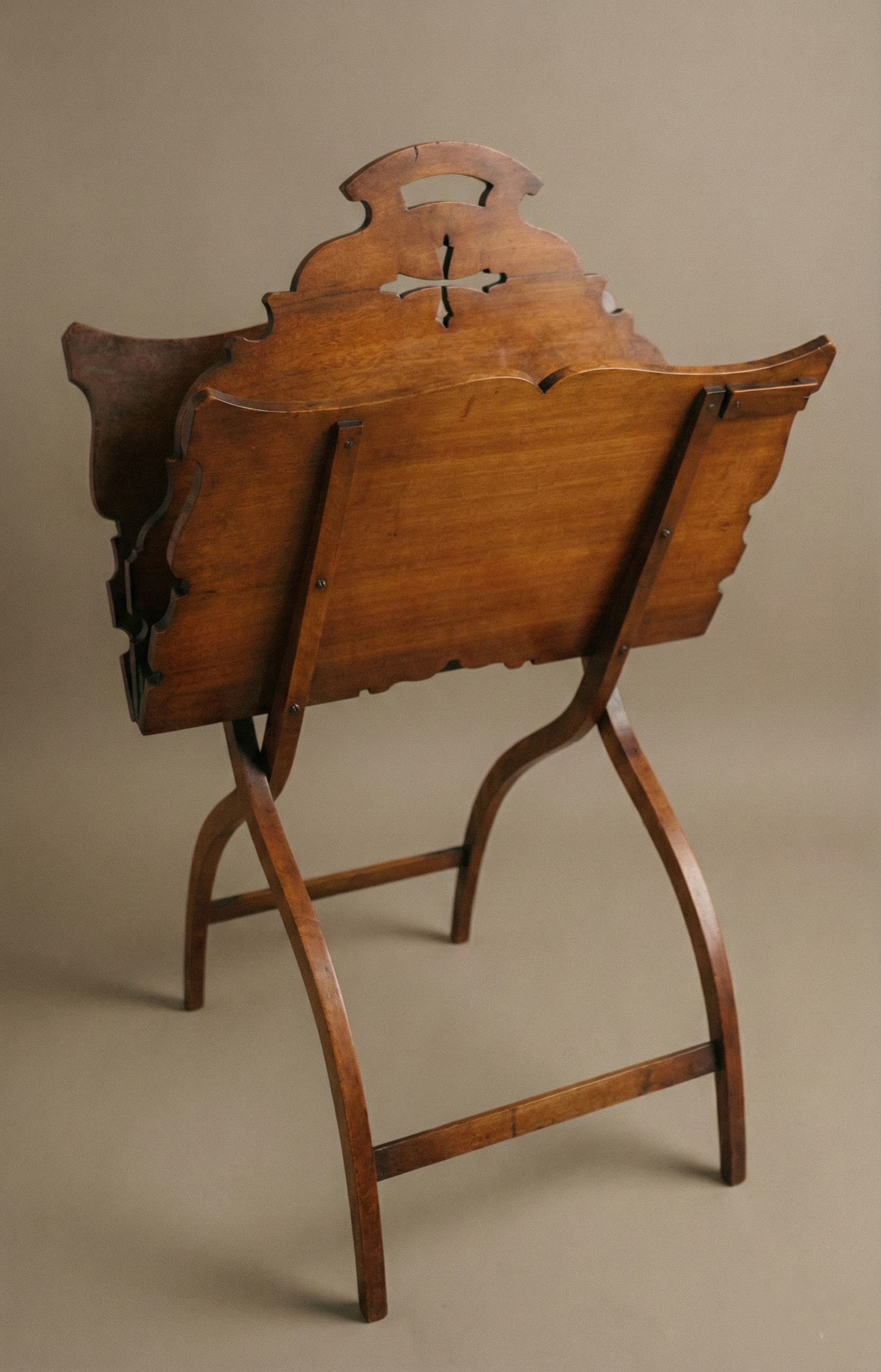Mahogany Magazine Rack