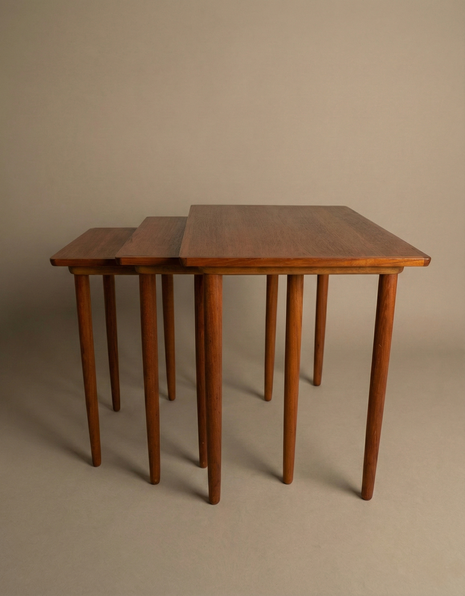 Bramin Danish Teak Nesting Tables